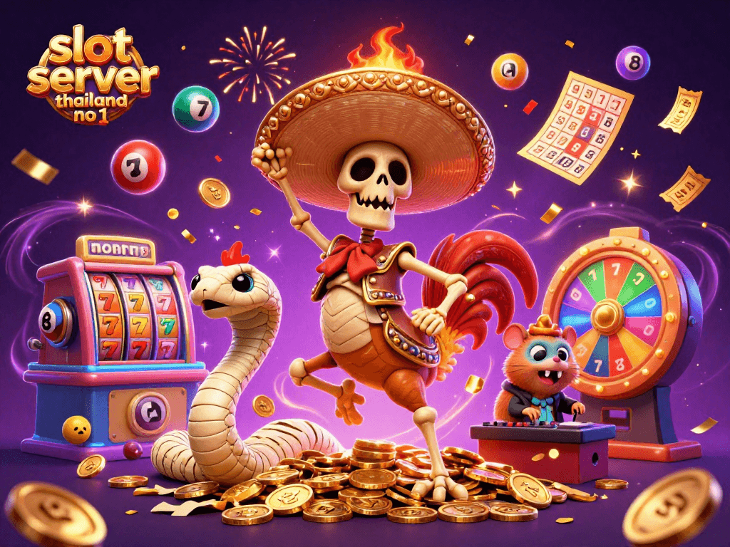 Experience winning excitement with slot server thailand no 1, featuring vibrant characters and dynamic gaming elements.
