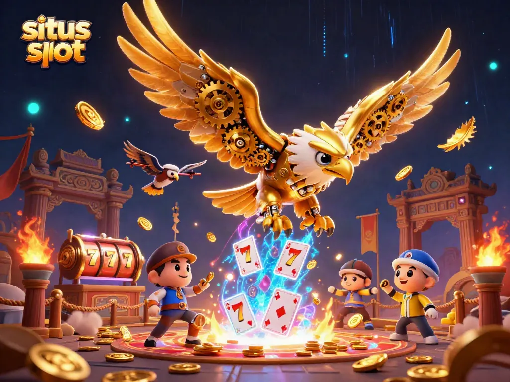 Engage in exciting gameplay at situs slot with dynamic action and vibrant visual effects.