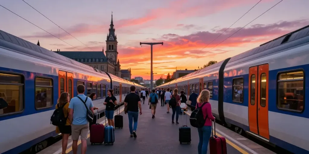 Book international train tickets for your next exciting vacation adventure.