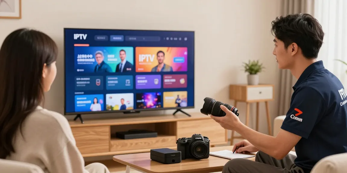 Trusted local IPTV provider showcasing the best IPTV options in a welcoming home environment.