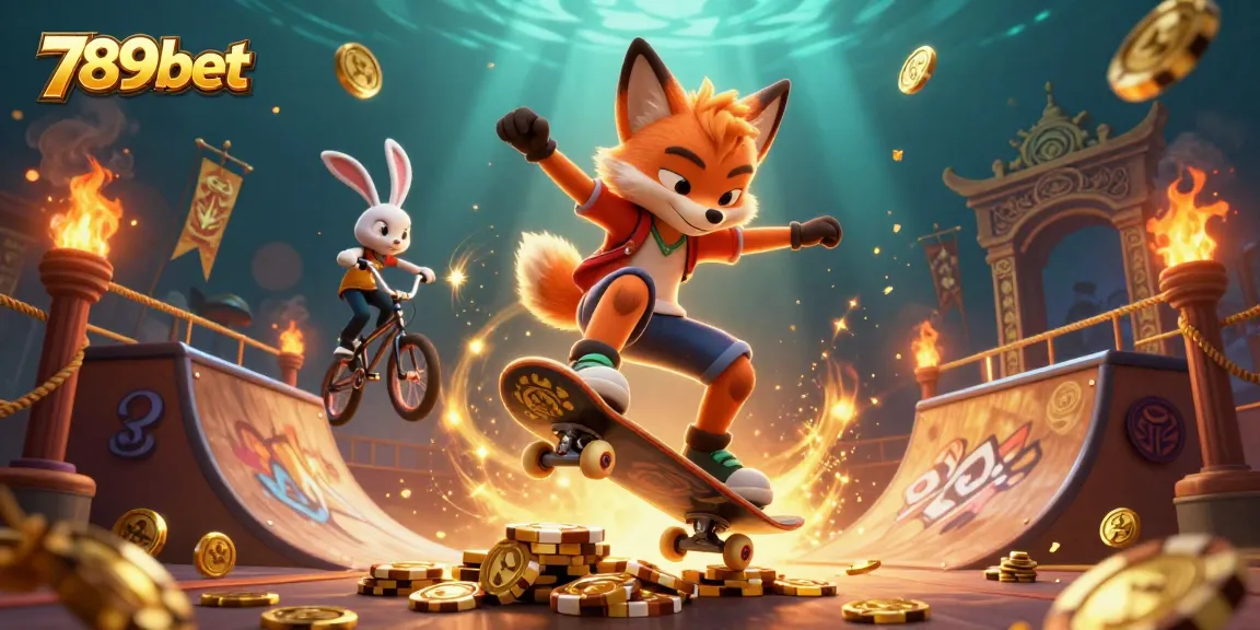 Bet big with 789bet in an action-packed casino-themed illustration featuring vibrant graffiti and dynamic characters.