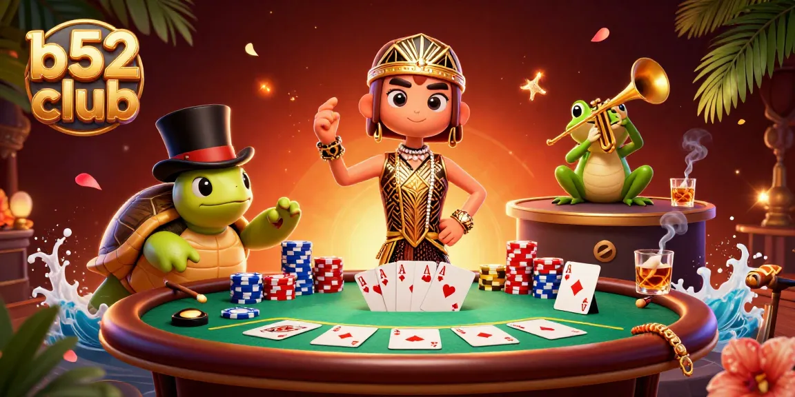Battle for prizes in b52 club's exciting gaming experience, set in a vibrant casino scene.